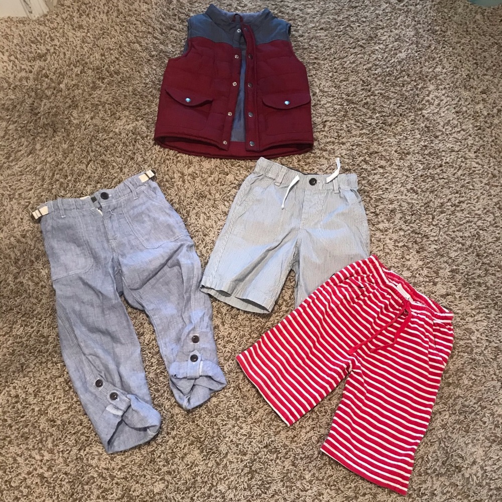 Bundle of children’s clothes